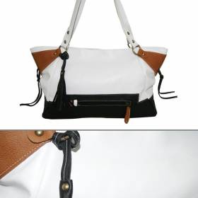 Art:31430-259-0 Bolso simil Cuero c/Flecos